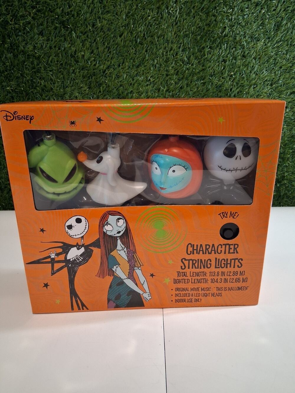 Disney Nightmare Before Christmas Character String Lights Musical This Is...
